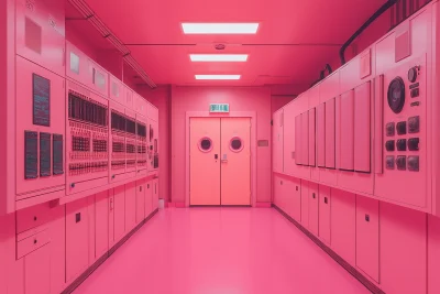 Wes Anderson Style Datacenter