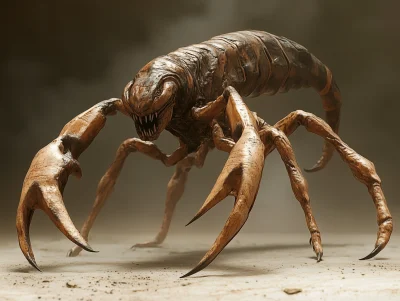 Human-Scorpion Hybrid Creature