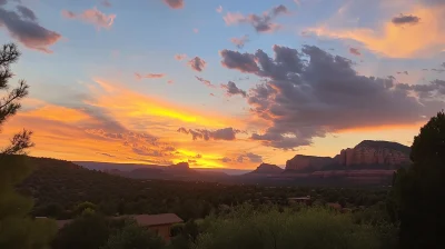 Sunset in Sedona