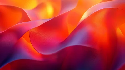 Abstract 3D Shapes Wallpaper