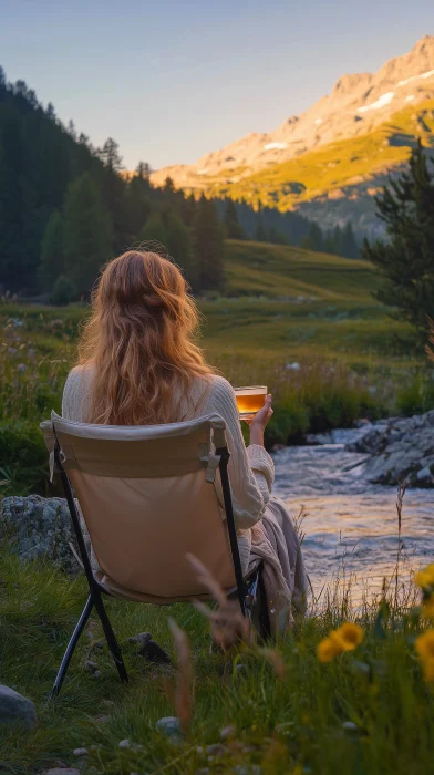 Engadin Mountain Stream