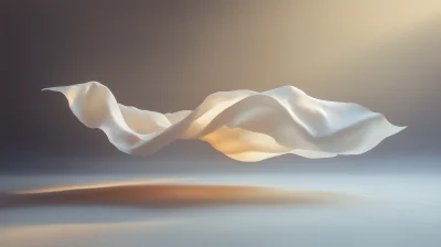 Floating White Sheet