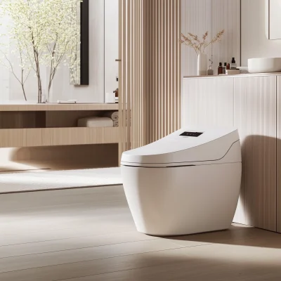 Sleek Modern Smart Toilet