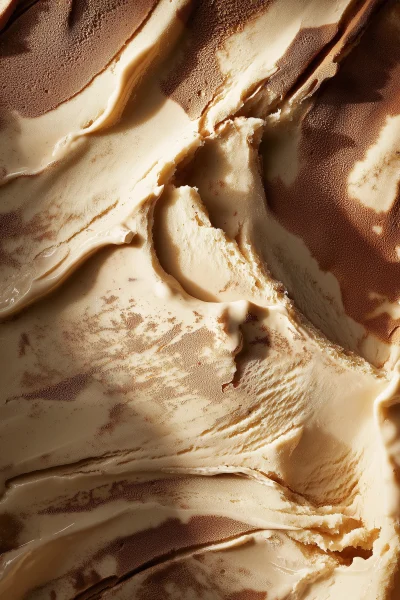 Close-up of Ice Cream on a Sunny Day