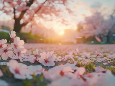 Cherry Blossoms in Japan