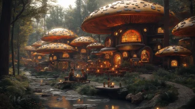 Fairy in Mushroom Village