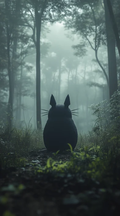 Totoro in Nostalgic Forest