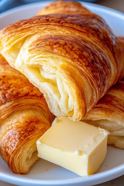 Croissant and Butter