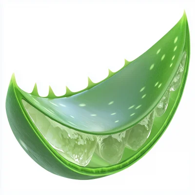 Aloe Vera 3D Illustration