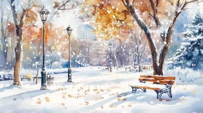 Winter Park Watercolor