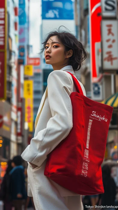 Tokyo Shinjuku Urban Fashion