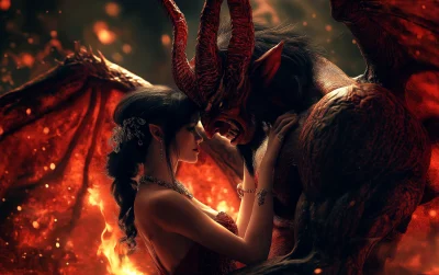 Hyper Realistic Demon Couple