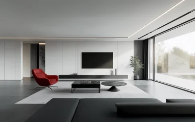 Minimalist Living Room Interior