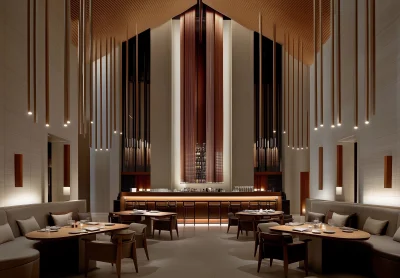 Modern Hotel Restaurant