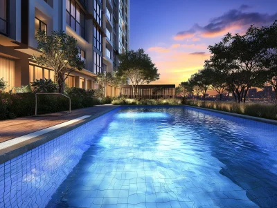 Luxury Condominium Swimming Pool