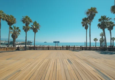 Los Angeles Pier and Beach