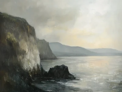 Rough Coastal Cliffs of Scotland