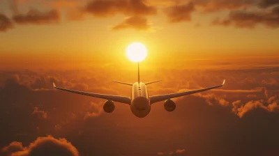 Sunset Flight