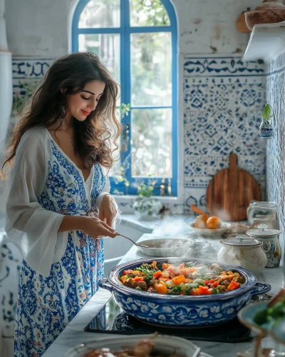 Traditional Moroccan Kitchen