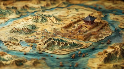 Ancient Chinese Map