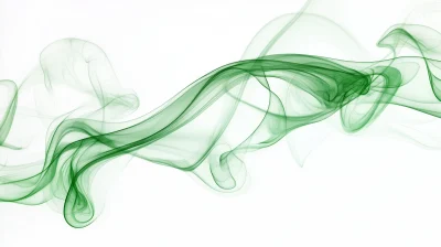 Swirling Green Smoke