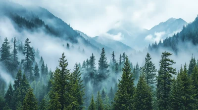 Misty Mountain Forest