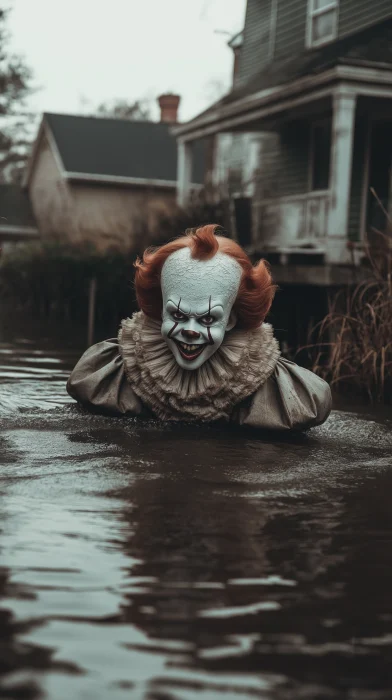 Pennywise in the Sewer