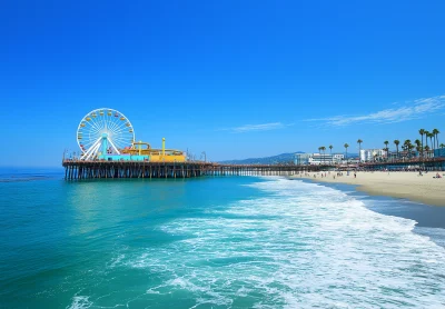 Los Angeles Pier and Beach