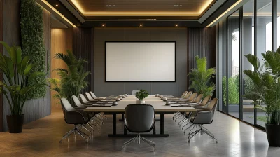 Contemporary Meeting Room Interior