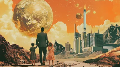 Future Nuclear Family Collage