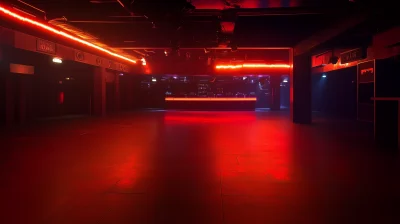 Empty DC10 Nightclub After Party