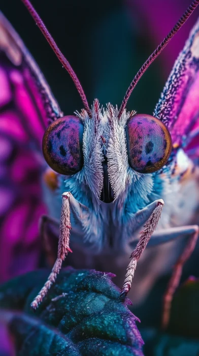 Tropical Butterfly Close Up