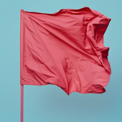 Red Flag Portrait