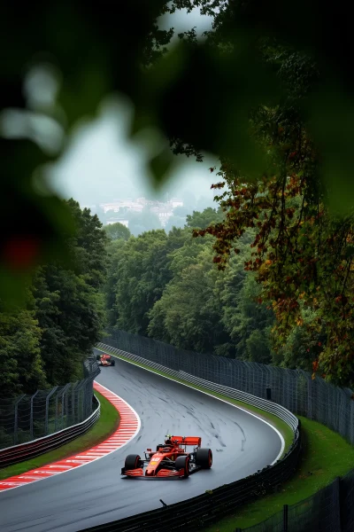 Ferrari Formula One Race at Parco di Monza