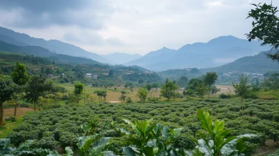 Coffee plantation in Yunnan