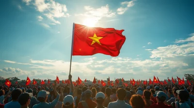 Vietnam Flag Poster