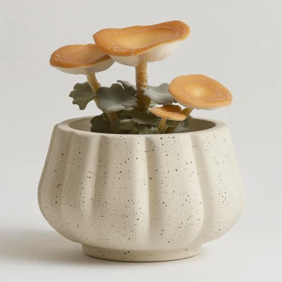 Mushroom Shape Pot