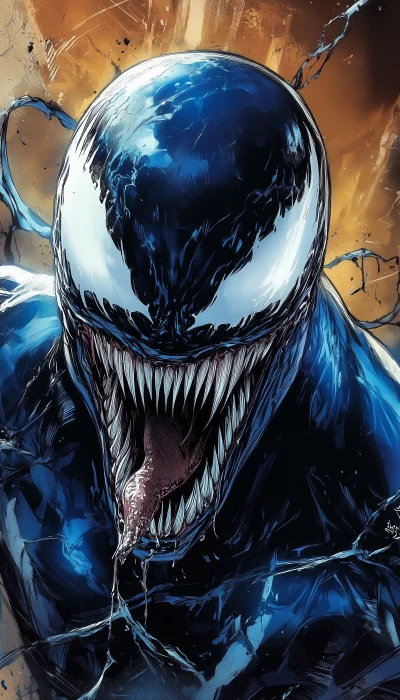 Marvel Blue Skin Venom