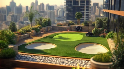 Luxurious Rooftop Golf