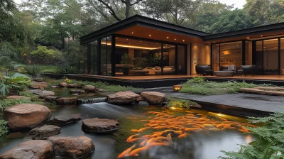 Tranquil Garden Oasis