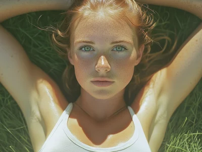 Cinematic Portrait of a Young Woman