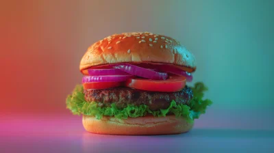 Colorful Burger