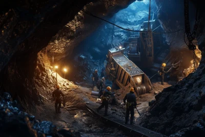 Realistic Mining Environment