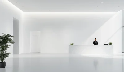 Modern Office Lobby