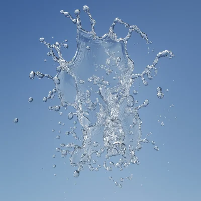 High Speed Water Splash