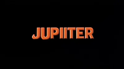 Jupiter 3D Font