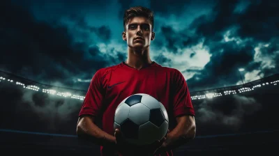 Soccer Player Portrait