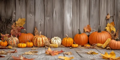 Autumn Harvest Display