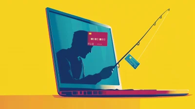 Online Fraudster Illustration