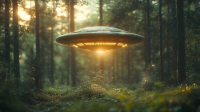 Photorealistic UFO